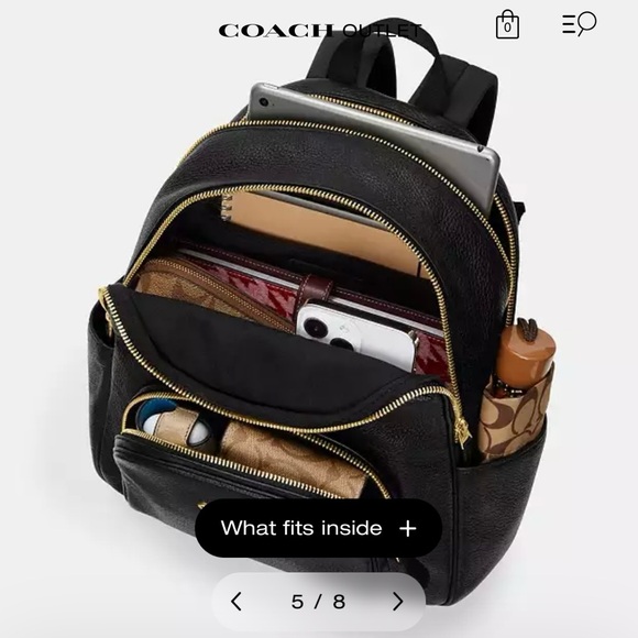 Coach Court Backpack (Large) - Picture 6 of 6